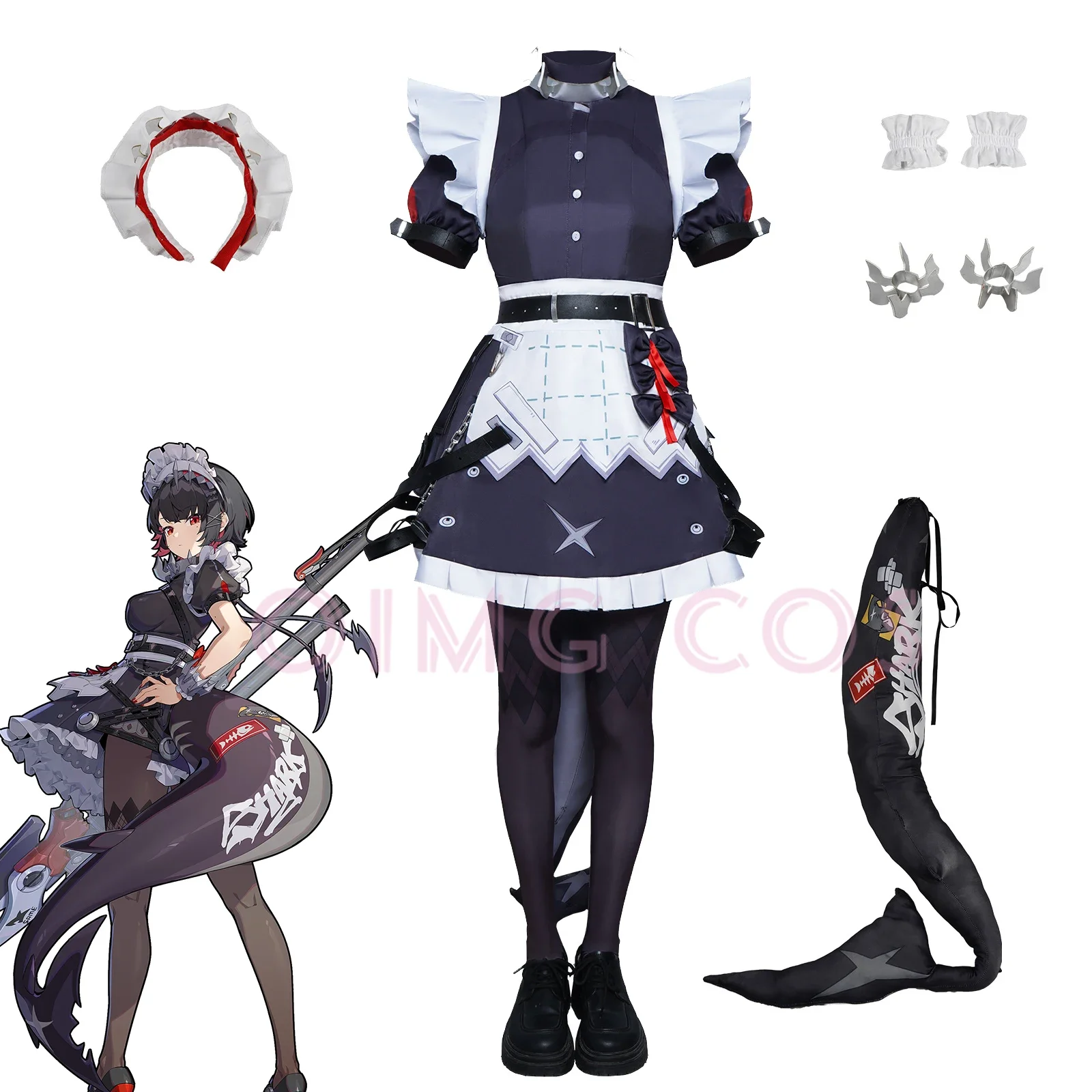 Anime Cosplay Ladies - Ellen joe zenless zona zero cosplay