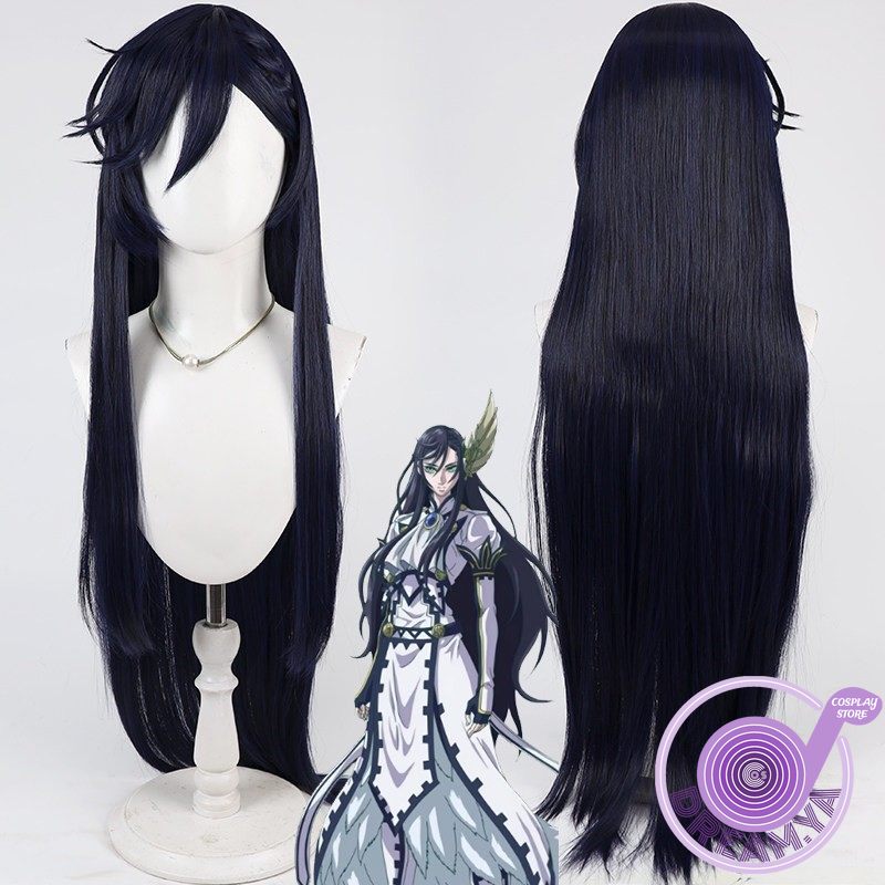 Anime Cosplay Blue Hair - Peruca Cosplay Brunhilde Record of Ragnarok