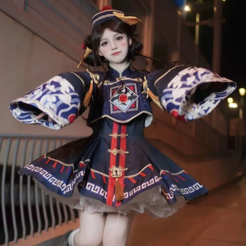 Lolita estilo chinês doce vest - Anime Cosplay Ladies avaliação e preço