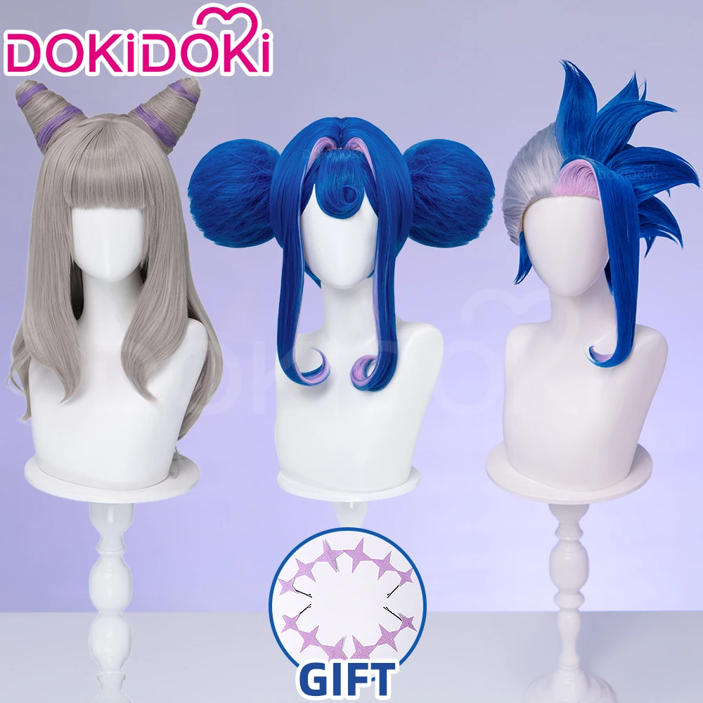 EM ESTOQUE Peruca Guinevere Ol - Anime Cosplay Blue Hair avaliação e preço