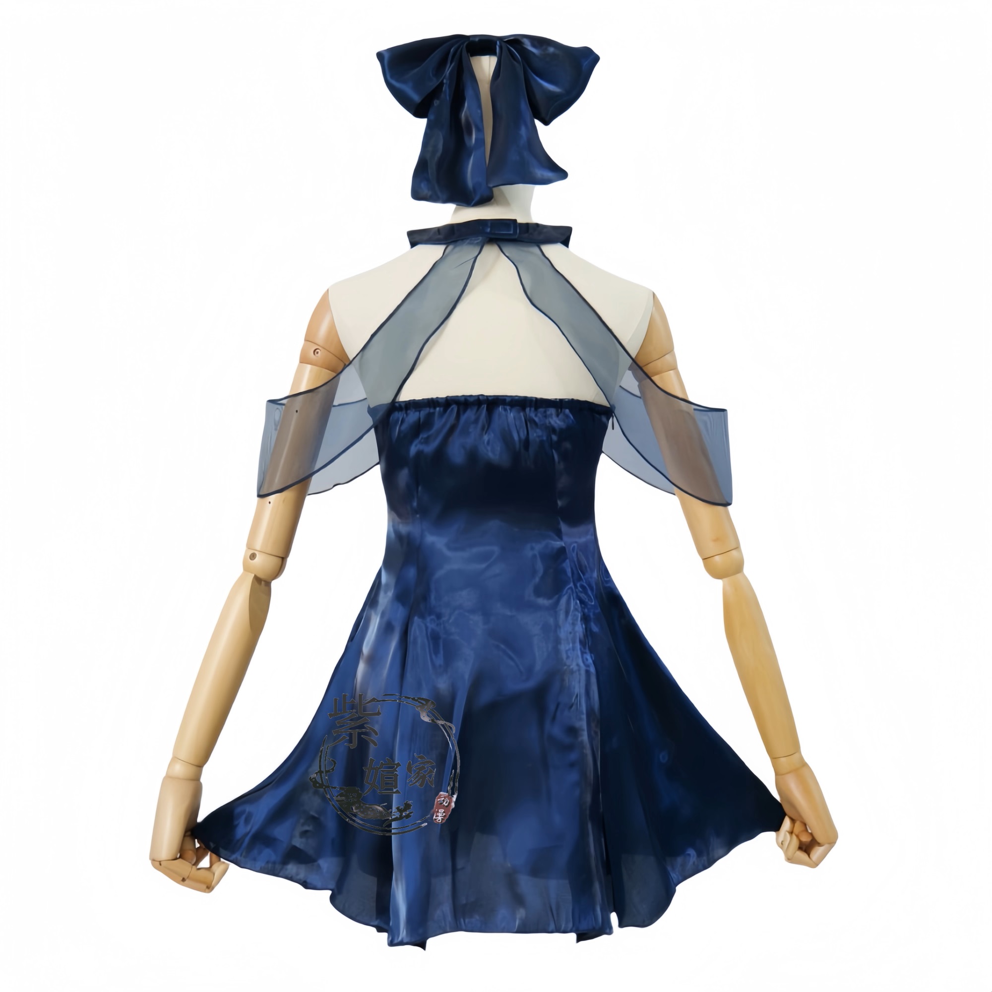 Arquivo azul chunxiang vestido - Anime Cosplay Blue Hair avaliação e preço