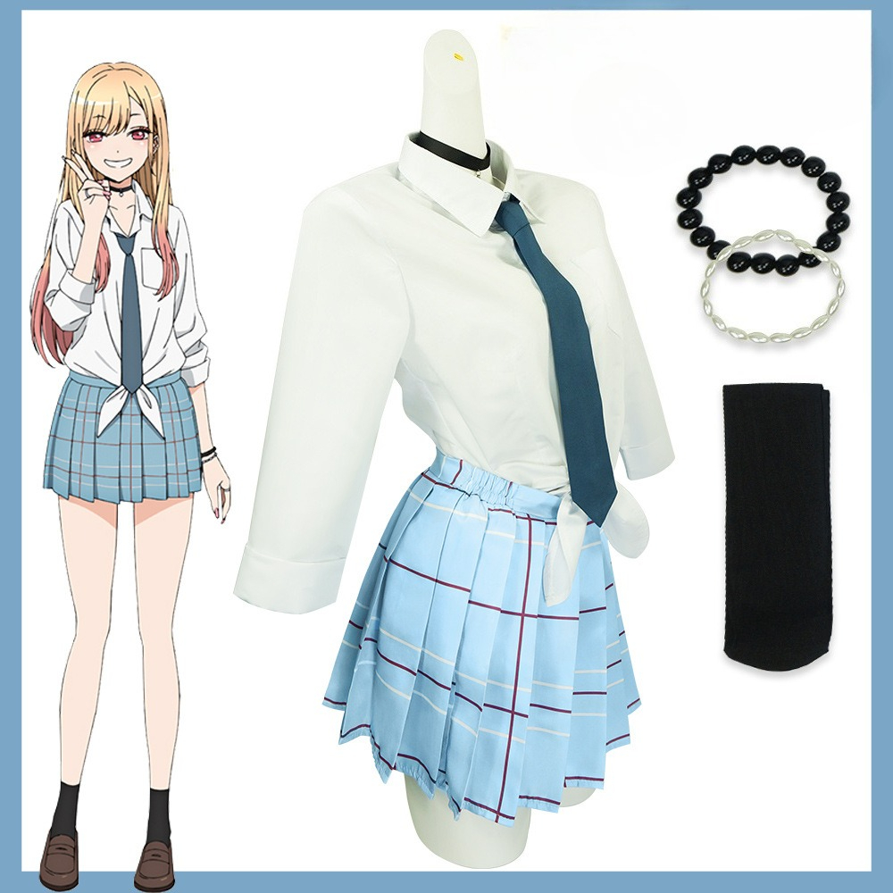 Fantasia de Cosplay Marin Kita - Kitagawa Anime Cosplay avaliação e preço