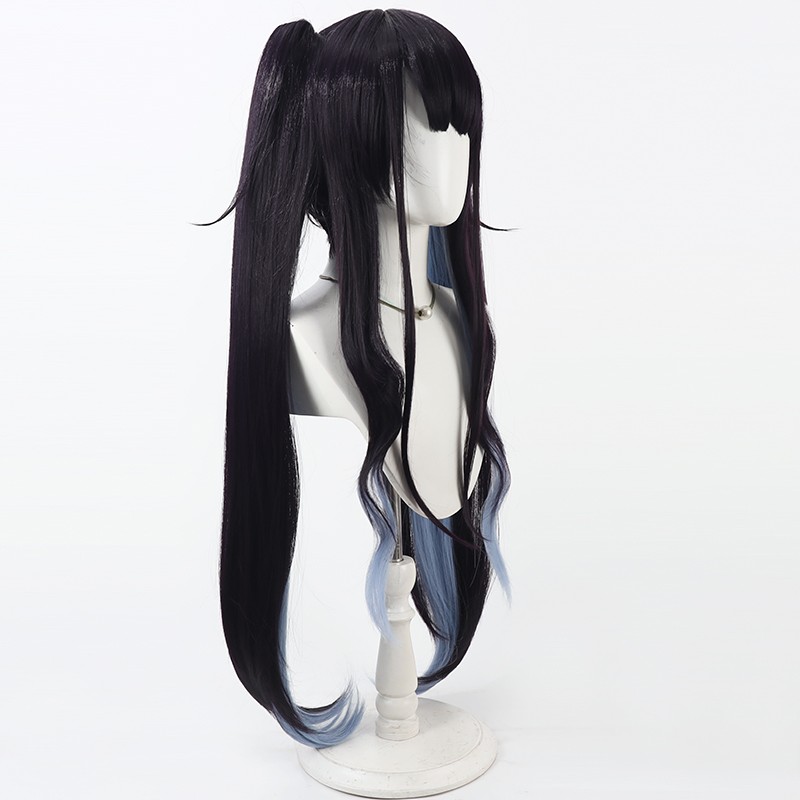 Aikiyo fuuka peruca cosplay az - Anime Cosplay Blue Hair avaliação e preço