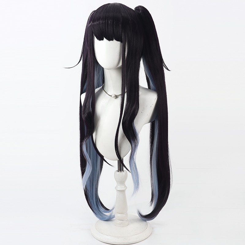 Aikiyo fuuka peruca cosplay az - Anime Cosplay Blue Hair avaliação e preço